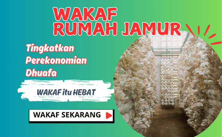 WAKAF SENTRA RUMAH JAMUR