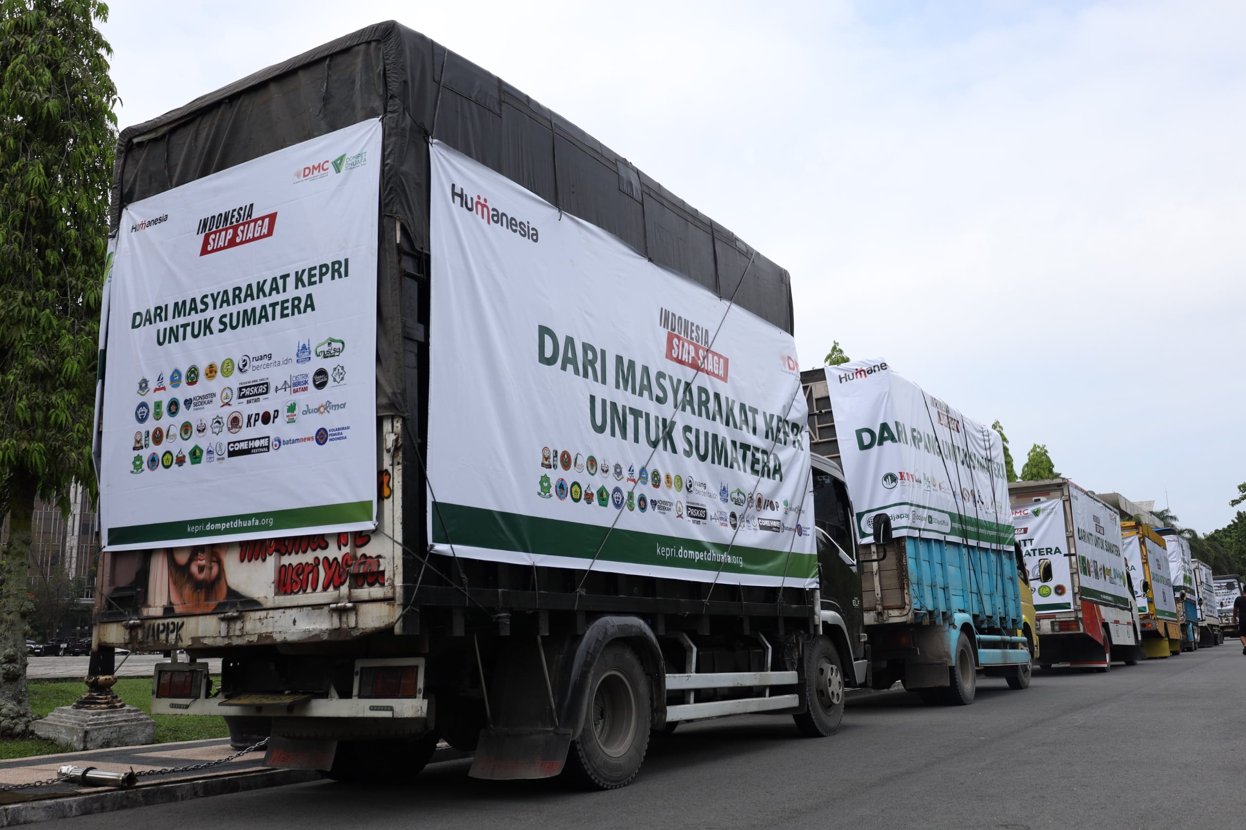 Dompet Dhuafa Kirim 11 Truk Kemanusiaan, Total isi Bantuan 75 Ton Untuk Penyintas Bencana Sumatera