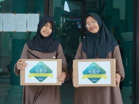 Sekotak Kebahagiaan Kado Yatim di Bulan Ramadan yang Penuh Kemuliaan